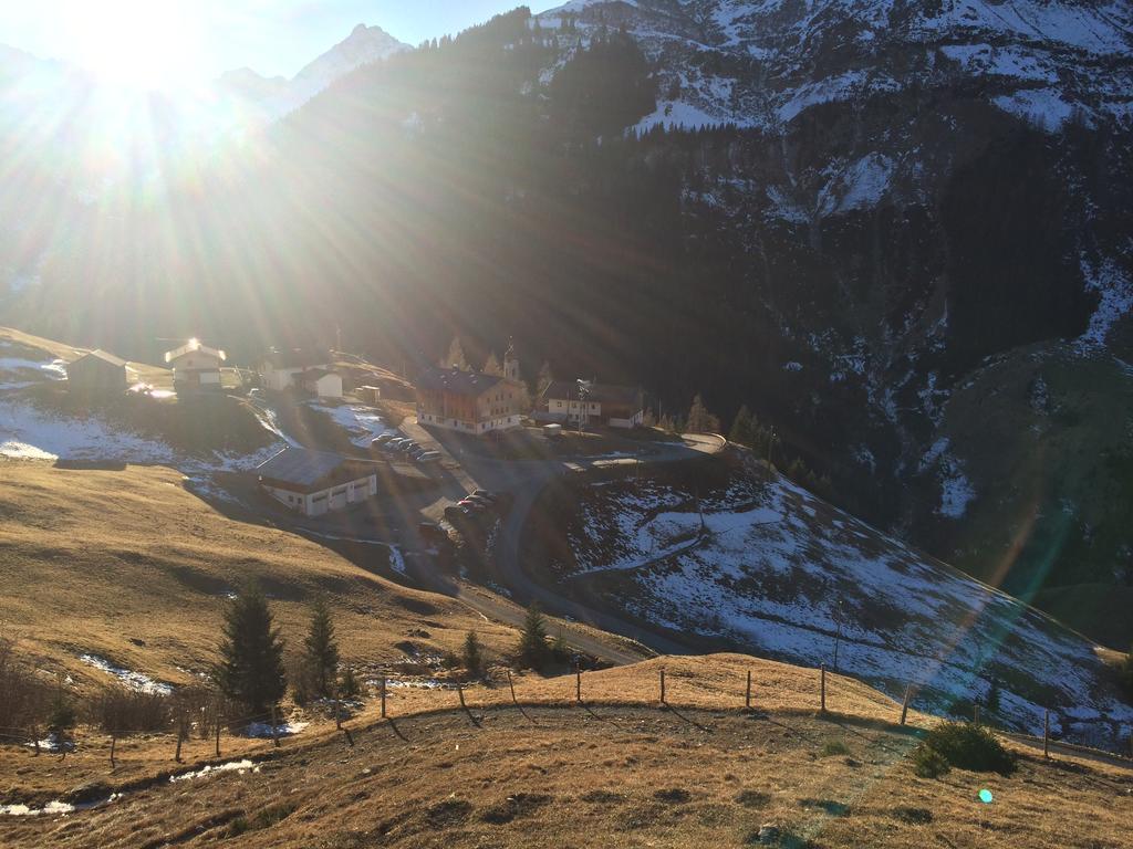 Apartmán Haus Waldrast Elbigenalp Exteriér fotografie